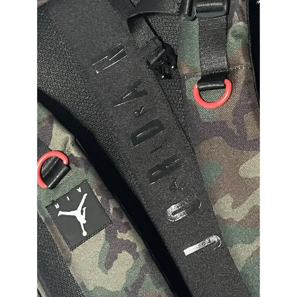 JORDAN HESI PACK Backpack 22L Camo Green MA0838-650 RARE NWT Limited Release